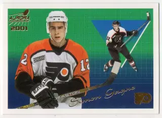 Карточка Simon Gagne/Симон Ганье Philadelphia Flyers/Филадельфия Флайерз НХЛ/NHL