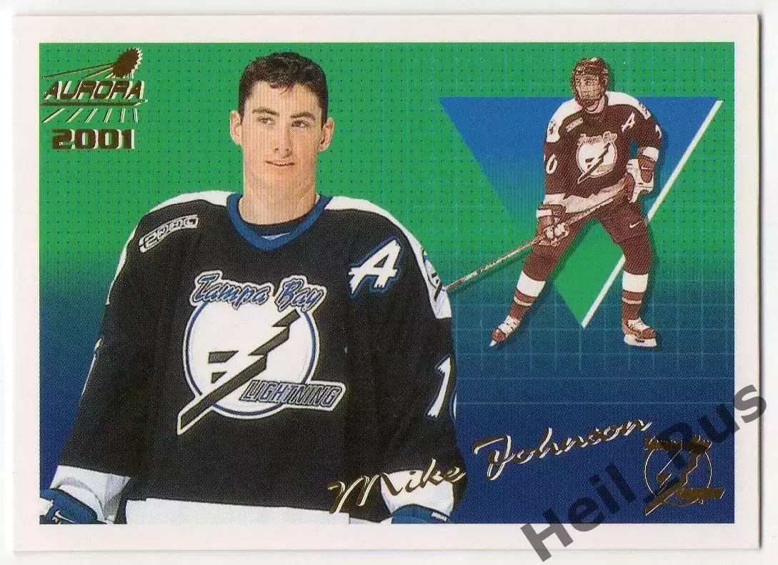 Карточка M. Johnson/Майк Джонсон Tampa Bay Lightning/Тампа-Бэй Лайтнинг НХЛ/NHL