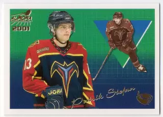 Хоккей; Карточка Patrik Stefan/Патрик Штефан (Atlanta Thrashers/Атланта) НХЛ/NHL