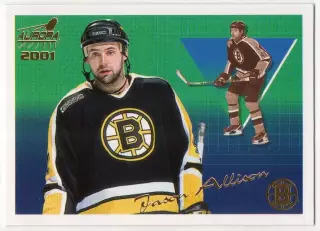 Карточка Jason Allison/Джейсон Эллисон (Boston Bruins/Бостон Брюинз) НХЛ/NHL