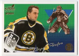 Карточка Byron Dafoe/Байрон Дафо (Boston Bruins/Бостон Брюинз, Авангард) НХЛ/NHL