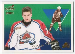 Карточка Chris Drury / Крис Друри (Colorado Avalanche/Колорадо Эвеланш) НХЛ/NHL