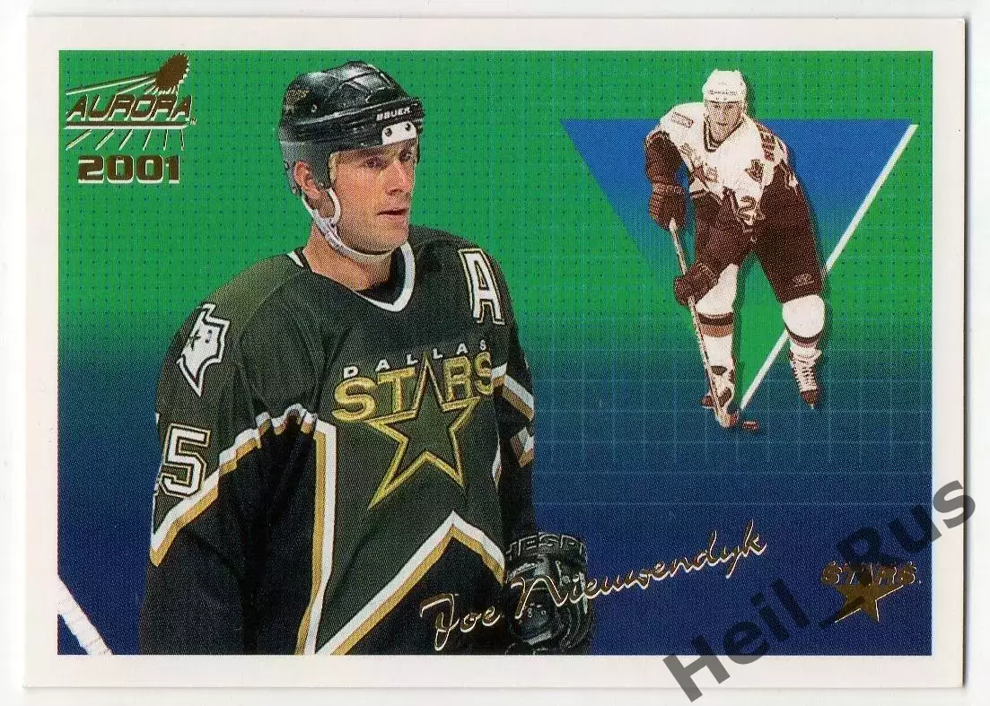 Хоккей. Карточка Joe Nieuwendyk/Джо Ньювендайк Dallas Stars/Даллас Старз NHL/НХЛ
