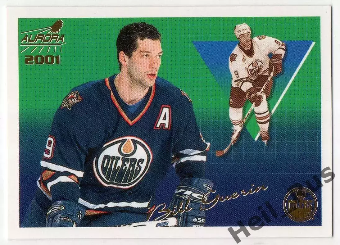 Хоккей. Карточка Bill Guerin/Билл Герин Edmonton Oilers/Эдмонтон Ойлерз НХЛ/NHL