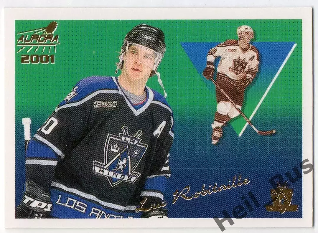 Карточка L. Robitaille/Люк Робитайл Los Angeles Kings/Лос-Анджелес Кингз НХЛ/NHL