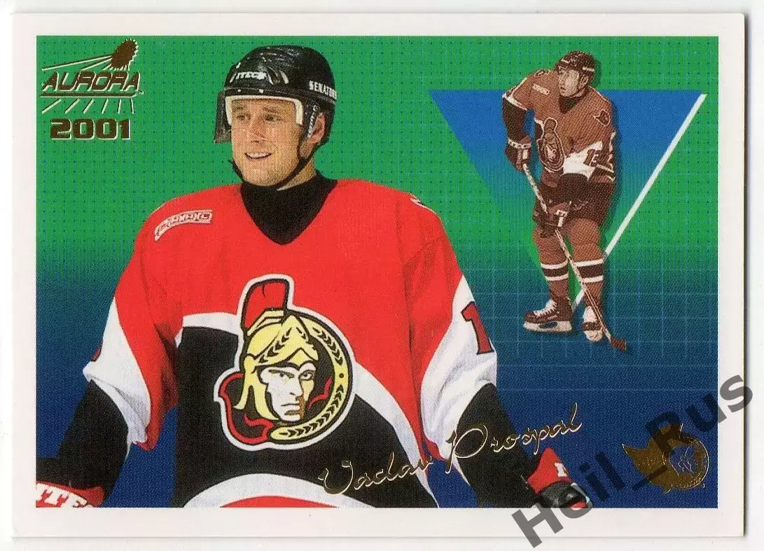 Карточка Vaclav Prospal/Вацлав Проспал (Ottawa Senators/Оттава Сенаторз) НХЛ/NHL