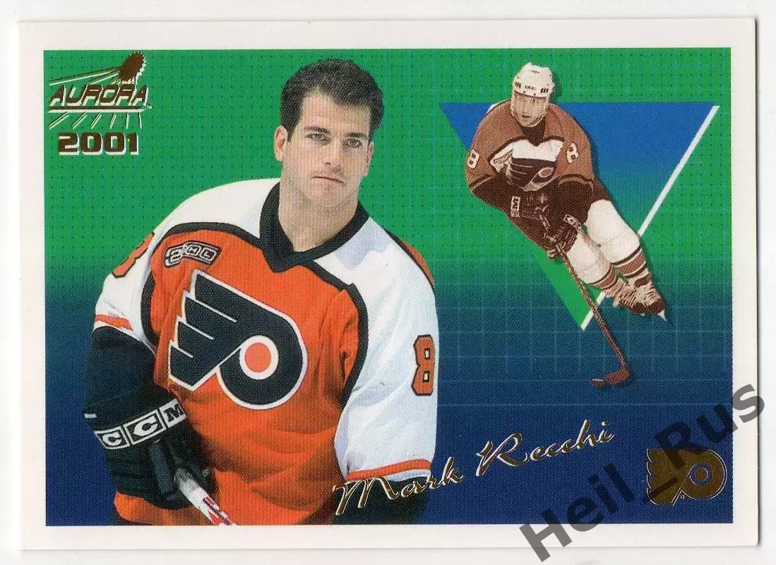 Карточка Mark Recchi/Марк Рекки Philadelphia Flyers/Филадельфия Флайерз НХЛ/NHL