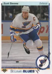 Карточка Scott Stevens/Скотт Стивенс (St. Louis Blues/Сент-Луис Блюз) НХЛ/NHL