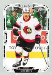 Хоккей. Карточка Nick Jensen/Ник Дженсен Ottawa Senators/Оттава Сенаторз НХЛ/NHL