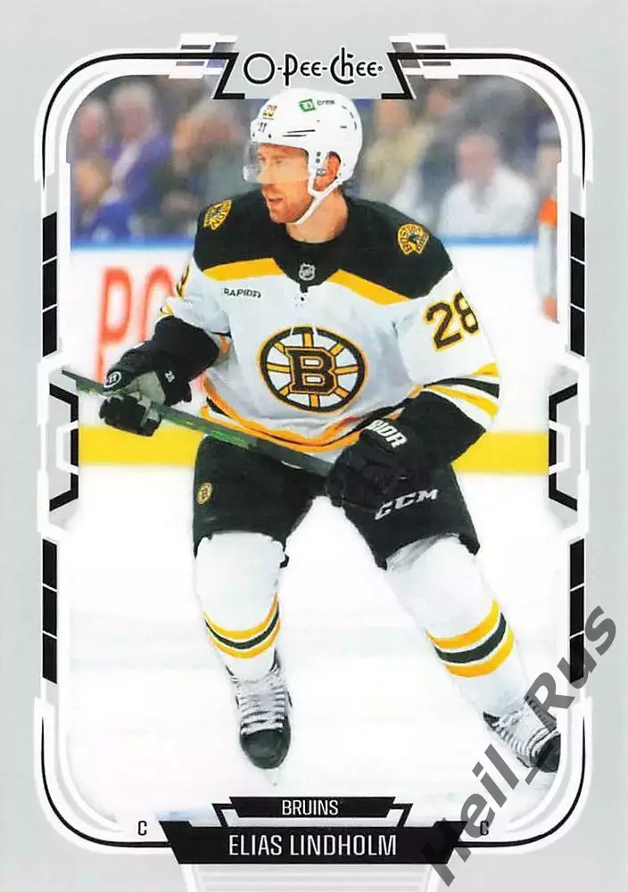 Карточка Elias Lindholm / Элиас Линдхольм (Boston Bruins/Бостон Брюинз) НХЛ/NHL
