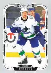 Карточка Teddy Blueger/Теодорс Блюгерс Vancouver Canucks/Ванкувер Кэнакс НХЛ/NHL