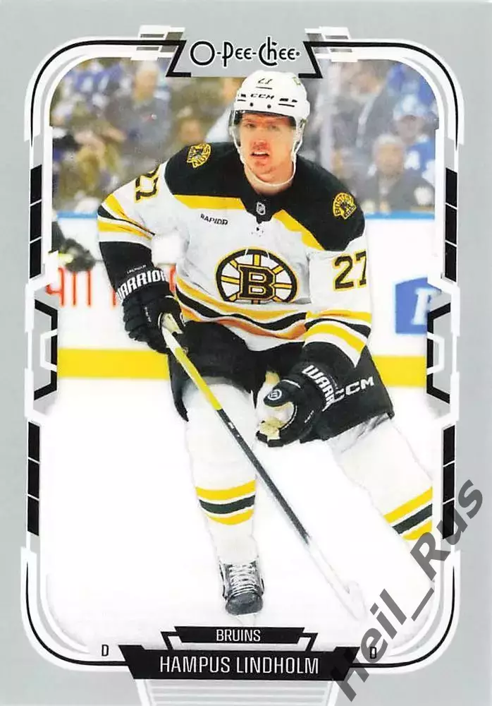 Карточка Hampus Lindholm/Хампус Линдхольм (Boston Bruins/Бостон Брюинз) НХЛ NHL