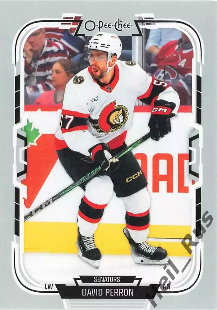 Карточка David Perron/Давид Перрон (Ottawa Senators/Оттава Сенаторз) НХЛ/NHL