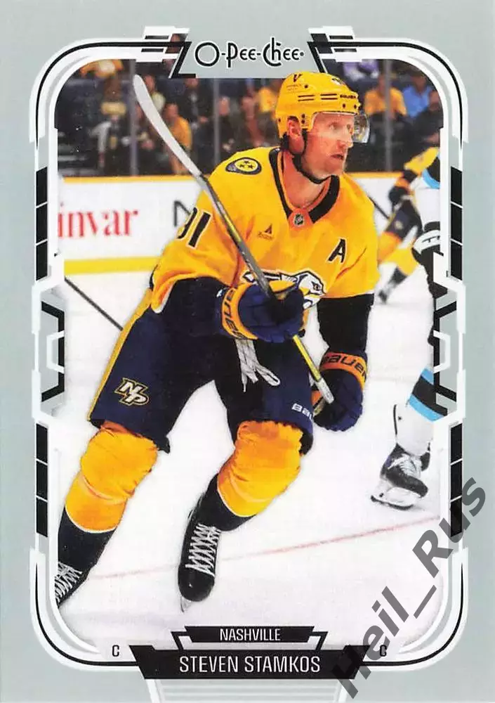 Карточка Stamkos/Стивен Стэмкос (Nashville Predators/Нэшвилл Предаторз) НХЛ/NHL