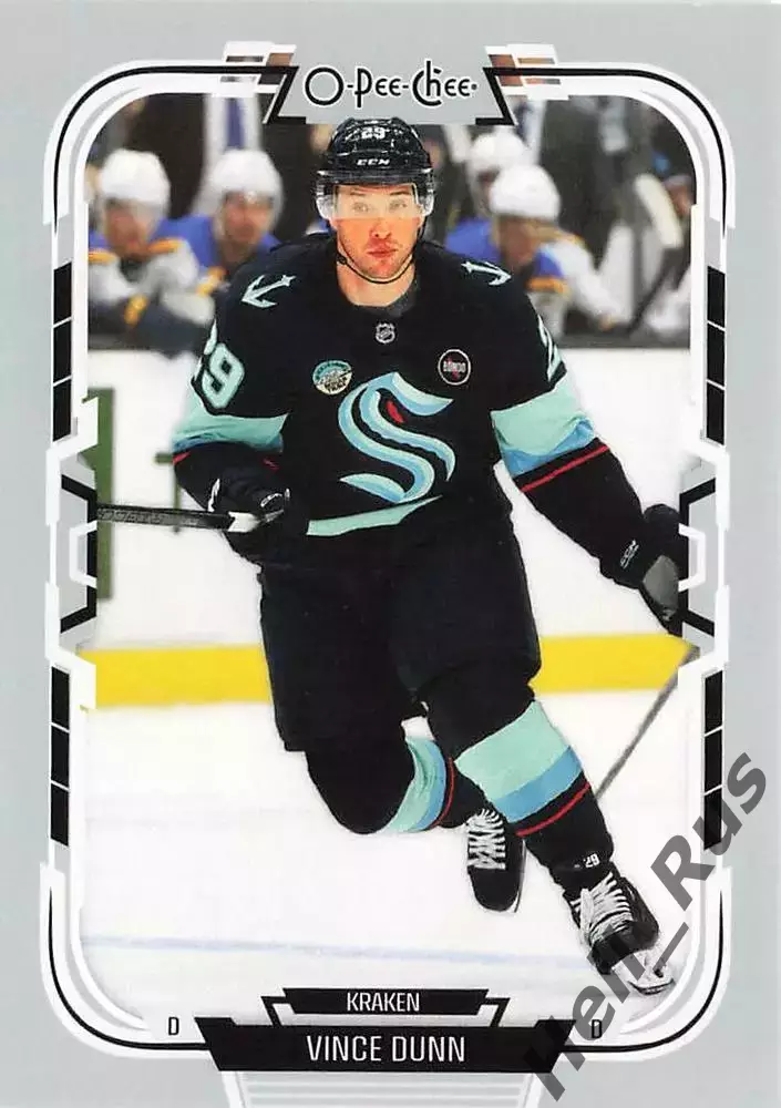 Хоккей. Карточка Vince Dunn / Винс Данн (Seattle Kraken / Сиэтл Кракен) NHL/НХЛ