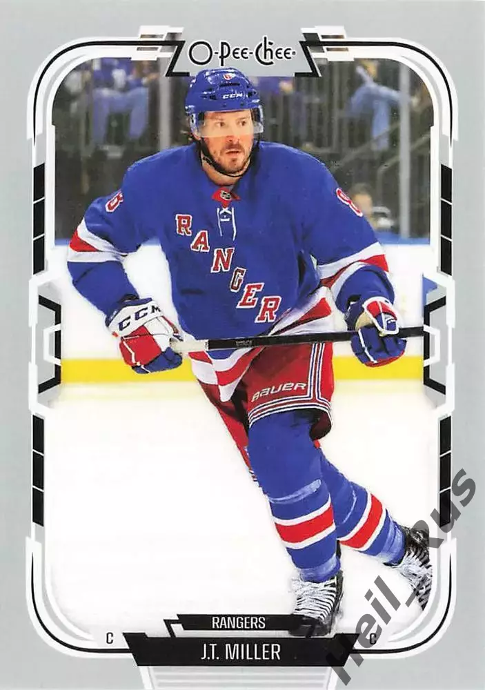 Карточка J.T. Miller/Джей Ти Миллер New York Rangers/Нью-Йорк Рейнджерс НХЛ/NHL