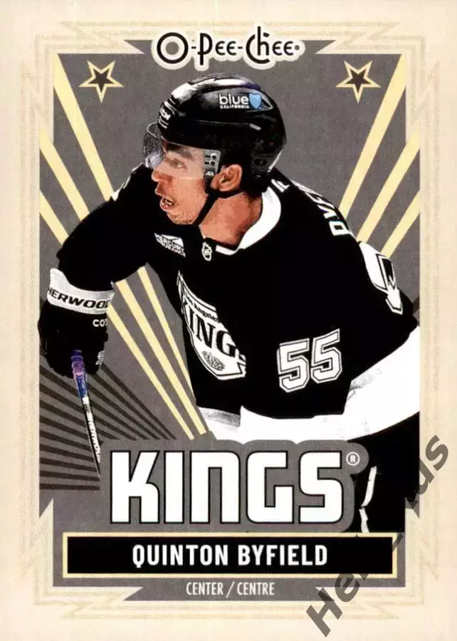 Карточка Q. Byfield/Куинтон Байфилд Los Angeles Kings/Лос-Анджелес Кингз NHL/НХЛ