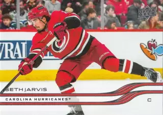 Карточка Seth Jarvis/Сет Джарвис Carolina Hurricanes/Каролина Харрикейнз НХЛ-NHL