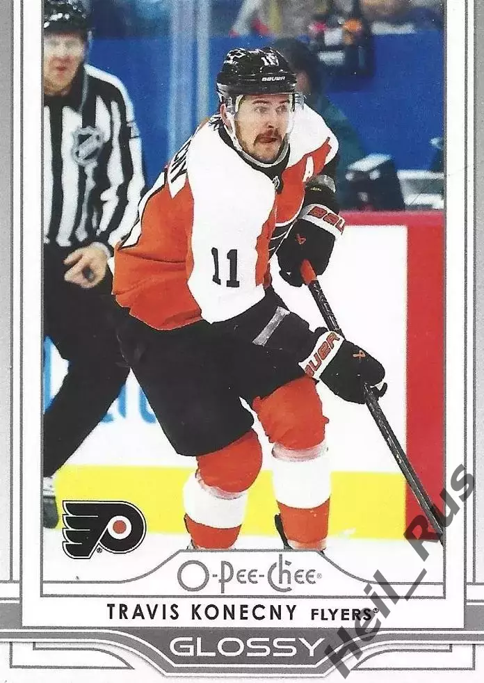 Карточка Konecny/Трэвис Конекни Philadelphia Flyers/Филадельфия Флайерз NHL/НХЛ