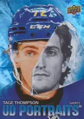 Карточка Tage Thompson/Тейдж Томпсон (Buffalo Sabres/Баффало Сейбрз) НХЛ / NHL