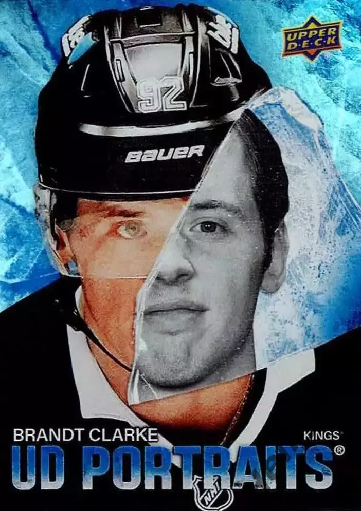 Карточка Brandt Clarke/Брандт Кларк Los Angeles Kings/Лос-Анджелес Кингз NHL/НХЛ