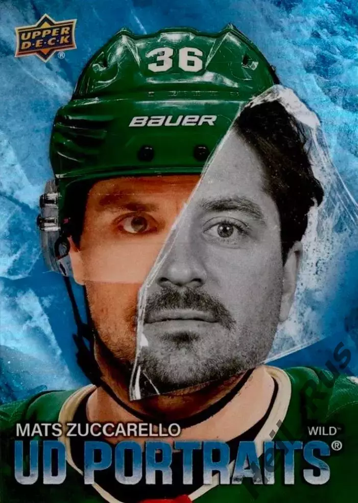 Карточка Матс Цуккарелло (Миннесота Уайлд, Металлург Магнитогорск) НХЛ/NHL/КХЛ