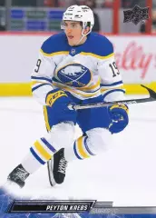 Хоккей Карточка Peyton Krebs/Пейтон Кребс Buffalo Sabres/Баффало Сейбрз НХЛ/NHL