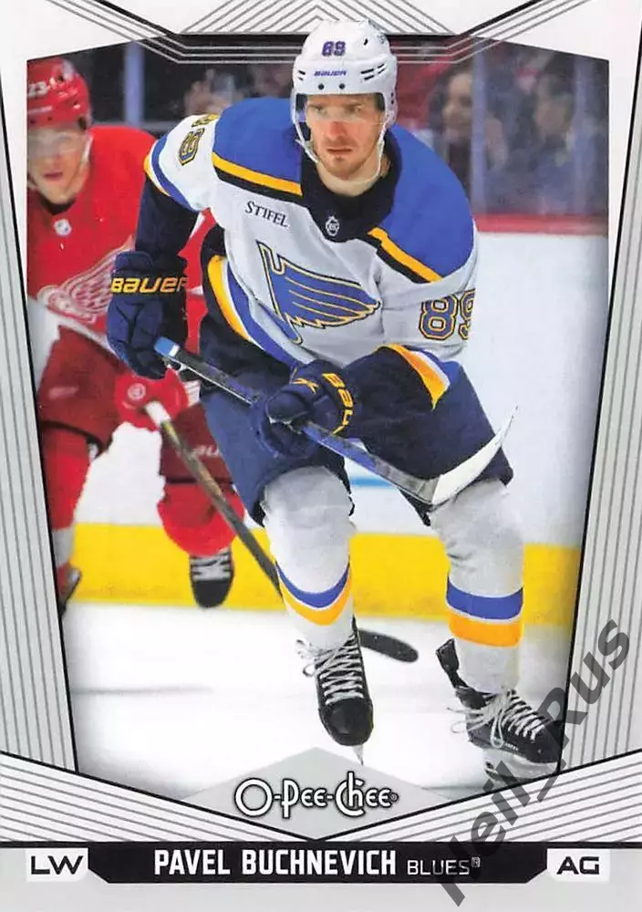 Карточка Павел Бучневич St Louis Blues/Сент-Луис Блюз/Северсталь/СКА NHL/НХЛ КХЛ