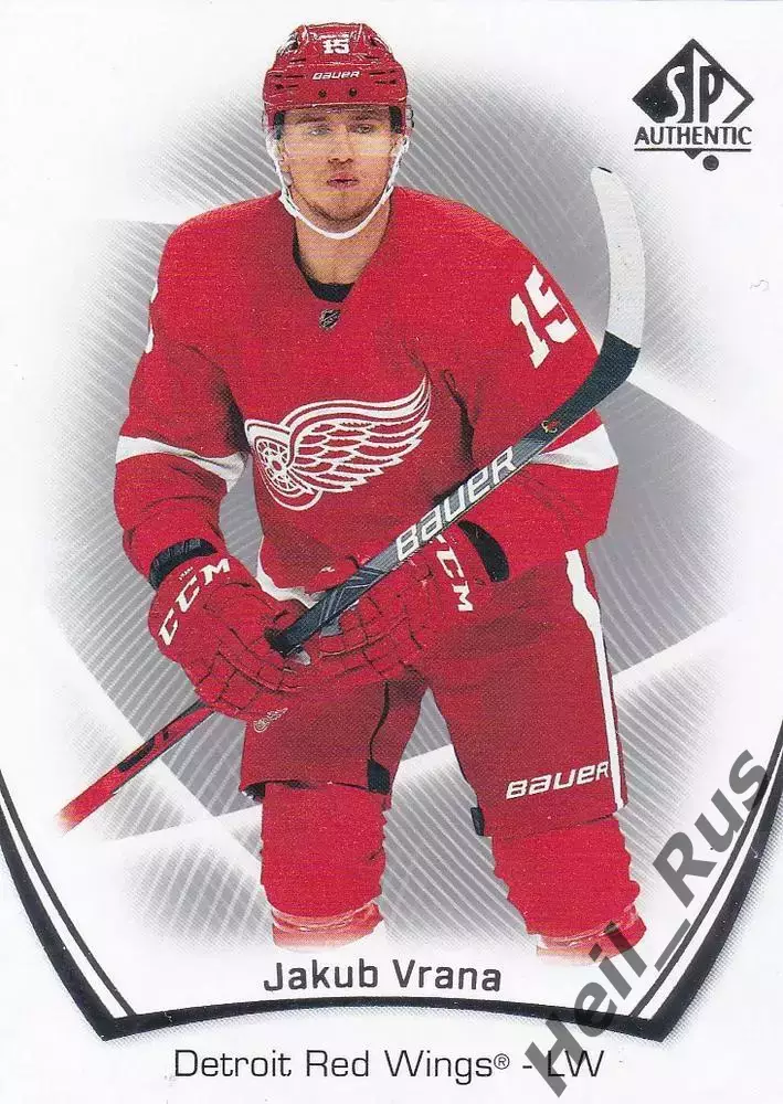 Карточка Jakub Vrana/Якуб Врана (Detroit Red Wings/Детройт Ред Уингз) НХЛ/NHL