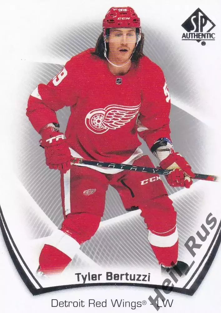 Хоккей. Карточка Тайлер Бертуцци (Detroit Red Wings/Детройт Ред Уингз) NHL/НХЛ