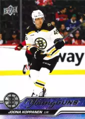 Карточка Joona Koppanen/Йоона Коппанен (Boston Bruins/Бостон Брюинз) НХЛ/NHL
