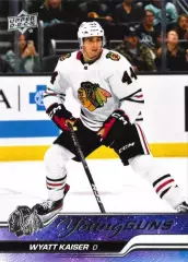 Карточка Wyatt Kaiser/Уайатт Кайзер (Chicago Blackhawks/Чикаго Блэкхокс) НХЛ/NHL