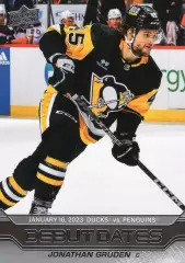 Карточка Jonathan Gruden/Джонатан Груден (Pittsburgh Penguins/Питтсбург) НХЛ/NHL