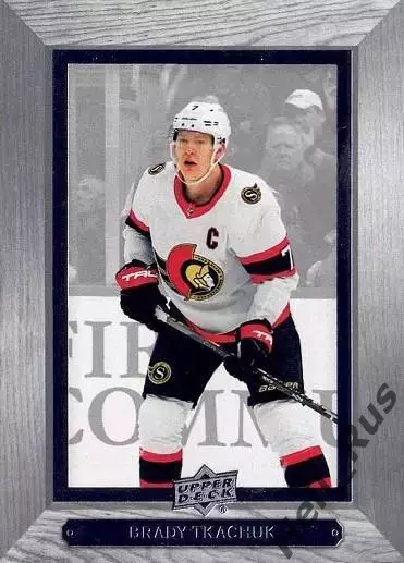 Карточка Brady Tkachuk / Брэди Ткачук (Ottawa Senators/Оттава Сенаторз) НХЛ-NHL