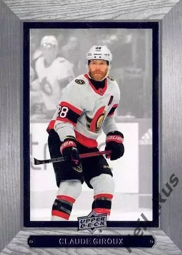 Хоккей; Карточка Claude Giroux/Клод Жиру Ottawa Senators/Оттава Сенаторз НХЛ/NHL