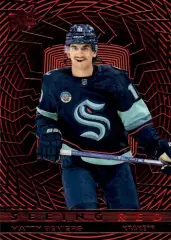 Хоккей Карточка Matty Beniers/Мэтти Бенирс (Seattle Kraken/Сиэтл Кракен) NHL/НХЛ