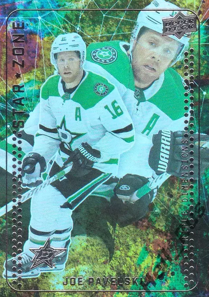 Хоккей. Карточка Джо Павелски Dallas Stars/Даллас Старз/Динамо Минск NHL/НХЛ/КХЛ