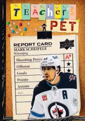 Хоккей; Карточка Mark Scheifele/Марк Шайфли Winnipeg Jets/Виннипег Джетс NHL/НХЛ