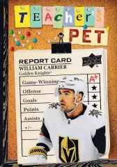 Хоккей Карточка William Carrier/Уильям Каррье Vegas Golden Knights/Вегас NHL/НХЛ
