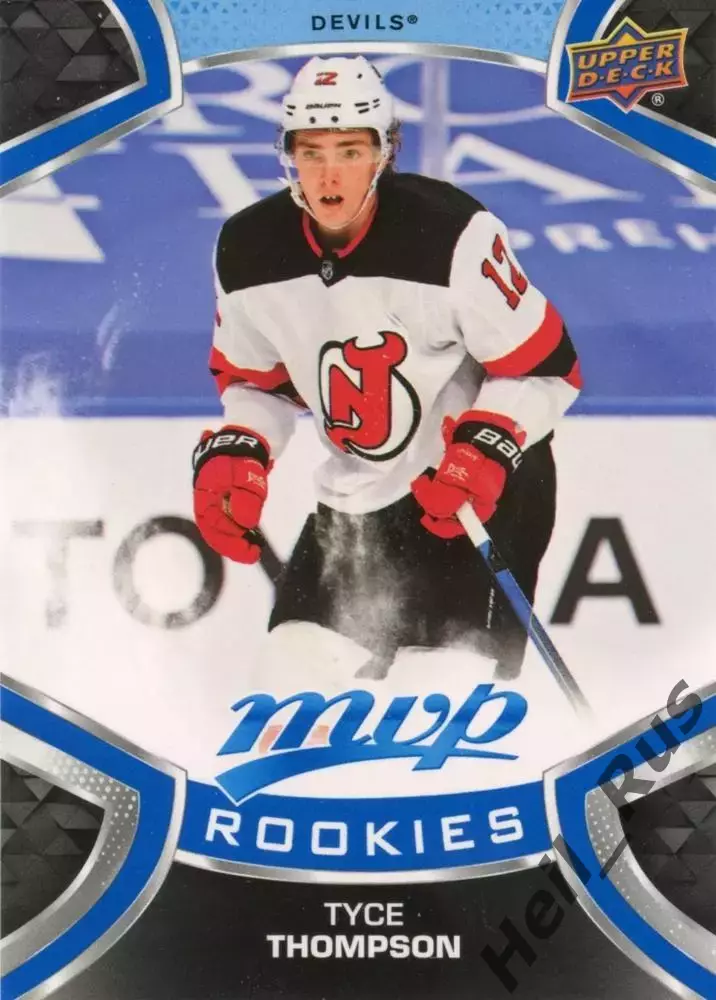 Карточка Тайс Томпсон (New Jersey Devils/Нью-Джерси Девилз, Барыс) NHL/НХЛ/КХЛ