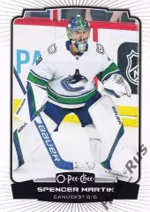 Карточка Спенсер Мартин (Vancouver Canucks/Ванкувер Кэнакс, ЦСКА) НХЛ/NHL/КХЛ