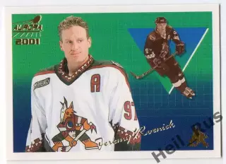 Карточка Jeremy Roenick/Джереми Реник (Phoenix Coyotes/Финикс Койотис) НХЛ/NHL