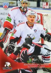 Хоккей. Карточка Константин Климонтов (Трактор Челябинск) КХЛ/KHL 2013/14 SeReal