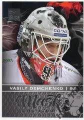 Хоккей. Карточка маска Василий Демченко (Трактор Челябинск) КХЛ/KHL 2016-17