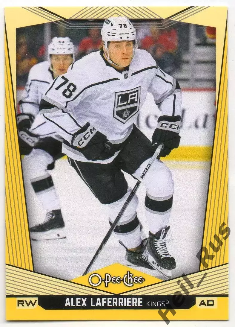 Карточка Laferriere/Алекс Лаферьер Los Angeles Kings/Лос-Анджелес Кингз, НХЛ/NHL