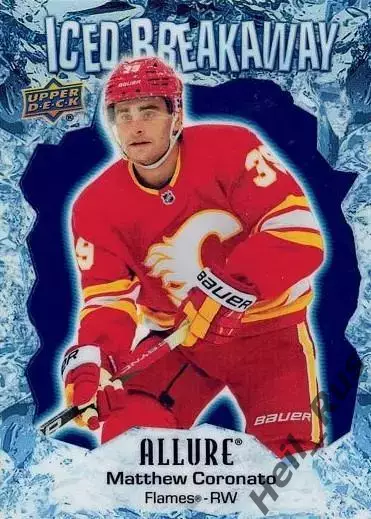Карточка Matthew Coronato/Мэттью Коронато Calgary Flames/Калгари Флэймз НХЛ/NHL