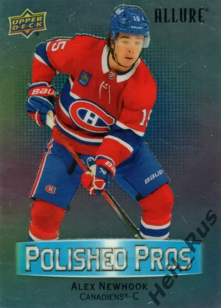 Карточка Alex Newhook/Алекс Ньюхук Montreal Canadiens/Монреаль Канадиенс НХЛ NHL