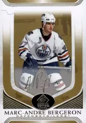 Хоккей. Карточка Марк-Андре Бержерон (Edmonton Oilers/Эдмонтон Ойлерз) НХЛ/NHL