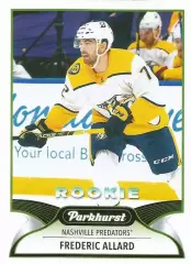 Карточка Frederic Allard/Фредерик Аллард (Nashville Predators/Нэшвилл) НХЛ/NHL