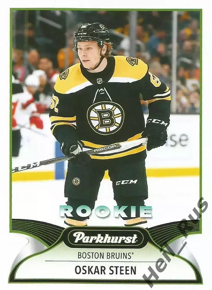 Хоккей. Карточка Oskar Steen / Оскар Стин (Boston Bruins/Бостон Брюинз) НХЛ/NHL